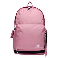 New Balance Sports Casual Zipper Adjustable Shoulder Strap Fabric Backpack Women Backpack Pink Purple GC741022-LP Pink Purple