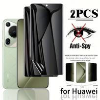 2Pcs Anti-peeping Hydrogel Film Suitable For Huawei Pura 80 70 Ultra Pura 70 80 Pro+ P60 P50 P40 Pro P30 Pro P20 P30 Lite Film Hydrogel Film&Huawei Pura 70 Pro+ juoda