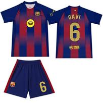 2025-26 Barcelona home jersey #9 Lewandowski #19 Yamal Football Jerseys 16