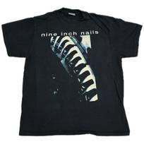 Vintage 1991 Nine Inch Nails Now I’m Nothing XL Band Single Stitch Shirt REPRINT L