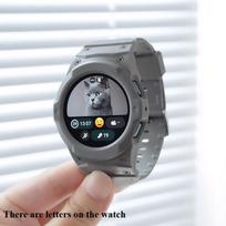 Silicone Strap+PC Case for Samsung Galaxy Watch 7/6/5/4 40MM 44MM New Mod Kit for Samsung SmartWatch Sport Loop Band Bracelet 44mm šviesiai pilka spalva
