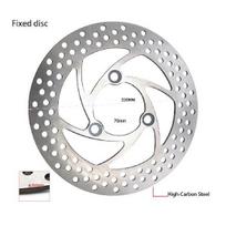3 skylės Montavimo žingsnis 70mm APS/min 220mm Stabdžių suportas Diskinis rotorius Diskinis Plaukiojantis Universalus Street Bike Pedaliniam dviračiui Pitbike Honda Yahama Fixed disc 220mm