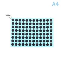 Keypad Repair Kit Conductive Rubber Pads Diameter 3MM 4MM 5MM 6MM for Remote Switch Button Repair Projects