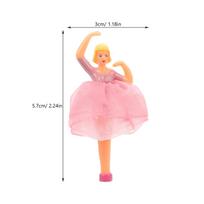 5pcs Music Box Ballet Dancer Decor Figurine Ornament Princess Music Box Princess Dance Accessories Decoration