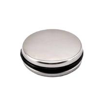 Contemporary Stainless Steel Sink Stopper With Black Rubber Gasket Ideal For Washbasin Drainage juoda
