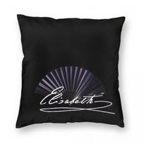 Elisabeth Das Musical Square Pillowcase Polyester Linen Velvet Pattern Zip Decor Pillow Case Home Cushion Cover 30x30cm