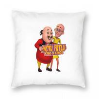 Motu Patlu Karalių Karalius Kvadratinė Pagalvės Užvalkalas Poliesterio Lino Aksomo Raštas Užtrauktukas Dekoratyvinis Pagalvės Užvalkalas Lovos Pagalvėlės Dangalas 30x30cm white