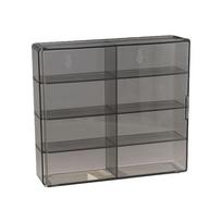 A84X-1:64 For Hot Wheel Display Box Car Model Cabinet Rack For Hotwheel Cars Diecast Storage Dustproof Display Box pilka