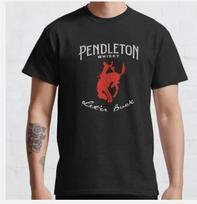 Pendleton Whisky Leter Buck Animal Unisex T-Shirt XL