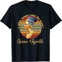Egipto karalienė Nefertitė Geriausias Dizainas Puikus Unisex Marškinėliai S