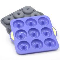 silicone donut mold  Baking Pastry Cookie Chocolate Mold Muffin Cake Mould Dessert Handmade kitchen Decorating Tools tamsiai pilka spalva