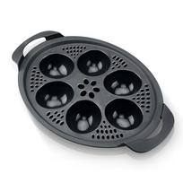 Innovative 6 in 1 Steamer Cooking Mold Pizza Eggs Basket for TM5 TM6 Pastry Steam Reusable Cooking Accessories black