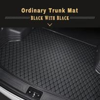 Car Trunk Mats For Toyota Corolla Cross   Cargo Liner Carpets Auto Interior Accessories Covers Parts Waterproof Pads Black with Black black