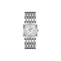 Tissot Kvarcinis Moteriškas Laikrodis Perlamutrinis Ciferblatas Nerūdijančio Plieno Korpusas Moteriški laikrodžiai T02.1.581.74 Regular Watch Box,Mother-of-Pearl Color