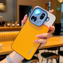 Double Pigment Leather Lens Raised Protective Lens Phone Case For OPPO Find X9 Pro x9 X8 Ultra x8s + X7 Ultra X6 Protect Cover OPPO Find X7