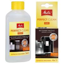 "Melitta Perfect Clean" valymo skystis 250 ml + "Melitta Perfect Clean" valymo tabletės x4