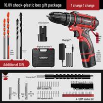 Araidun 16.8V Cordless Brushless Impact Drill & Screwdriver CN plug (adapter included)