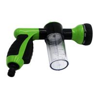 Car Wash Foam Spray With Microfiber Mitt For Garden Hose Vehicle Cleaning And Pet Bathing Outdoor Pressure Washer Tool žalia