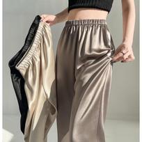 La Chapelle Satin Ice Silk Flare Pants 2XL