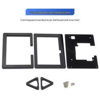 Raspberry Pi 5  All-in-One Case with 7  LCD Touch Display & Acrylic Stand