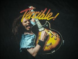 90S TED NUGENT TERRIBLE Black Men S234XL Tshirt Unisex T-Shirt M