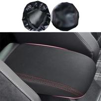 For Volkswagen VW Golf 7 MK7 2013~2019 R Line Car Center Console Armrest Lid Box Cover Trim Protector Cover Interior Accessories