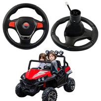 S9088 Mažas Saulės Vaikų Elektrinio Automobilio Vairas 4WD Visureigis S2388 Muzika S2588 Vežimėlio Priedai black