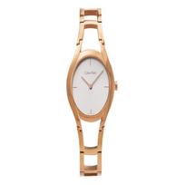 CALVIN KLEIN Šveicariškas laikrodis Class Collection Laikrodis Sidabru dengtas Tuščiaviduris Auksuotas Kvarcinis Moteriškas Laikrodis K6R23626-9 auksas