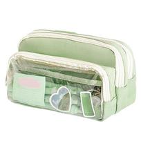 High Capacity Pencil Bag Marker Organizers Travel Cosmetic Bag for Women Student juoda