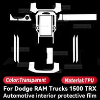 UAL3  For DODGE RAM Trucks 1500 TRX 2021-2023 Car Interior Center Console Screen Protective Film Anti-scratch Repair Accessories LHD