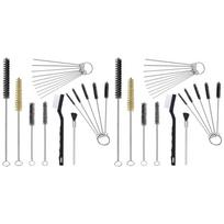 A27F-Sprayer Cleaning Kit 34 Pcs Multi-Purpose Paint-Gun Brush Cleaner Tool With Nylon Mini Tube Brushes And Needles