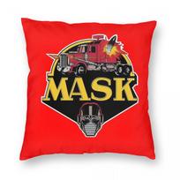 Mask Mobile Armored Strike Kommand Square Pillowcase Polyester Linen Velvet Pattern Throw Pillow Case Home Cushion Cover x 30x30cm