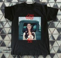 Lana Del Rey - Lust For Life Album Black Unisex T-shirt Size S-5XL XXXL
