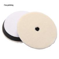 3-7  Self-Adhesive Beveled Japanese Wool Pad for Car Detailing & Polishing