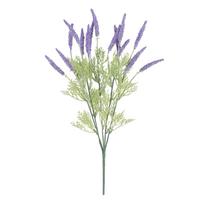 Romantiška dekoracija Dirbtinis levandų Plastikinės dirbtinės gėlės grūdai Vestuvių vakarėlio dekoratyvinė Vandens augalų simuliacija beige