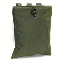 Žurnalo „Tactical Molle“ užtraukiamas raištelių maišelis Didelis sulankstomas perdirbimo maišelis „Olster“ krepšys lauko amunicijos saugojimo paketas žalia