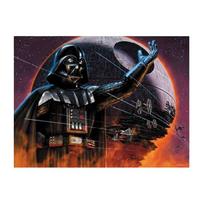 Star Wars Death Star Darth Vader Jigsaw Puzzle One Size juoda