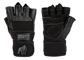 Gorilla Wear Dallas Wrist Wraps Gloves - Black