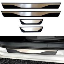 For Nissan QASHQAI 2007- 2024 2025 Door Sill Pedal Guards Trim Threshold Scuff Plate Cover Protector Car Styling Accessories