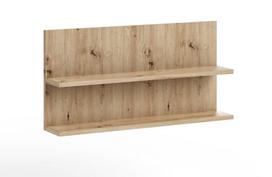 Pakabinama lentyna ADRK Furniture Frazio, ąžuolo spalvos