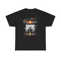 Red Bull Racing RB20 F1 Car Vintage Tech Graphic T-Shirt, Unisex Oversized Streetwear, Formula 1 Fan Gift 4XL