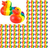 100 VNT Mini Vaivorykštiniai Guminiu Antelių Didelis Kiekis Spalvingos Antelių Dekoracijos Gimtadienio Šventei LGBT Atminimo Dovana