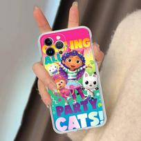 Cute G-Gabbys D-Dollhouse TPU Silicone Case For IPhone 11 12 13 14 15 16 17 Pro Max Shockproof Clear Back Cover iPhone 15pro max