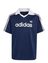 Adidas Originals - Lo Polo Tee - Marškinėliai trumpomis rankovėmis - Tamsiai mėlyna