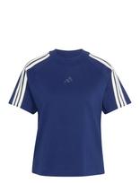 Adidas Sportswear - W Ak 3S Tee - Sportiniai marškinėliai - Tamsiai mėlyna