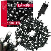Prekė su pažeista pakuote. Lempučių girlianda Springos CL1000, 52.5 m, šaltai balta sp., 1000 LED