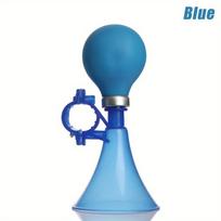 1PC Bikes Loud Bell Bicycle Air Horn Road Bike Handlebar Bell Ring Cycling Accessories Colorful Bells Cycle Accessories mėlyna