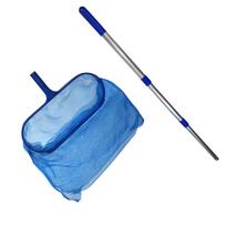 Swimming Pool Cleaning Nets Leaf Rake Deep Bag Spa Rubbish Skimmer Pool Net Pool Cleaning Net Clean Accessories mėlyna