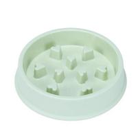 Slow Feeder Dog Bowl Anti-Choking Pet Puzzle Feeding Bowl Healthy Eating Dish for Small Medium Dogs Cats žalia