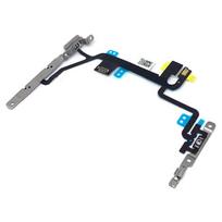 For IPhone 8 8 Plus Power Volume Button Silent Switch Flex Cable With Metal Bracket Installed Replacement For iPhone 8